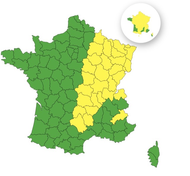 Grand froid : voici les 29 départements en vigilance jaune ce samedi 22 novembre 2025