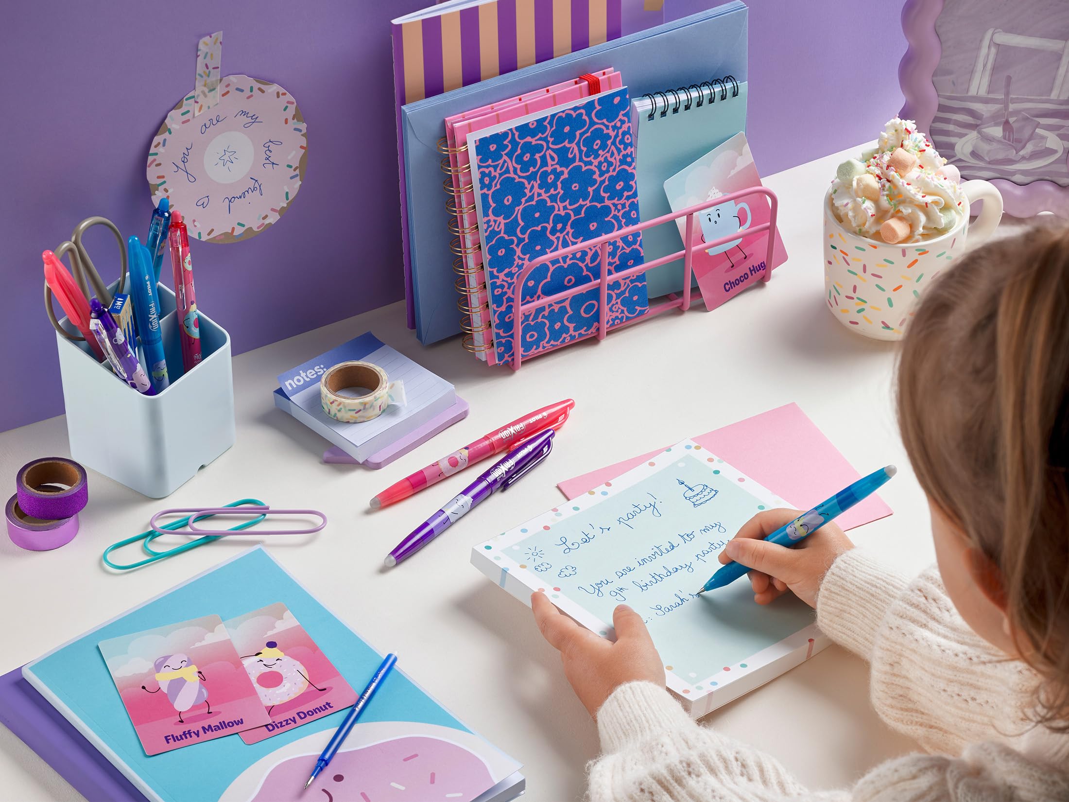 FriXion Sweet Paradise : la nouvelle édition limitée de stylos effaçables qui va enchanter votre trousse cet hiver