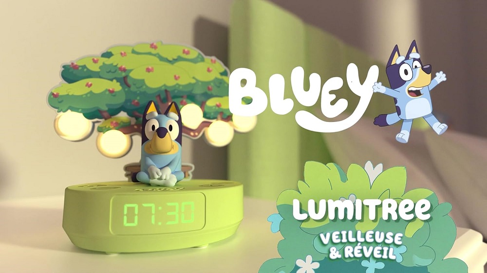 Comment le réveil veilleuse Lumitree Bluey offre des nuits plus douces et des matins plus joyeux