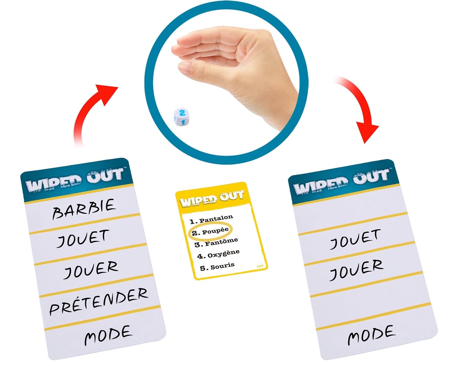 Wiped Out de Mattel : le jeu de déduction complètement déjanté à glisser sous le sapin