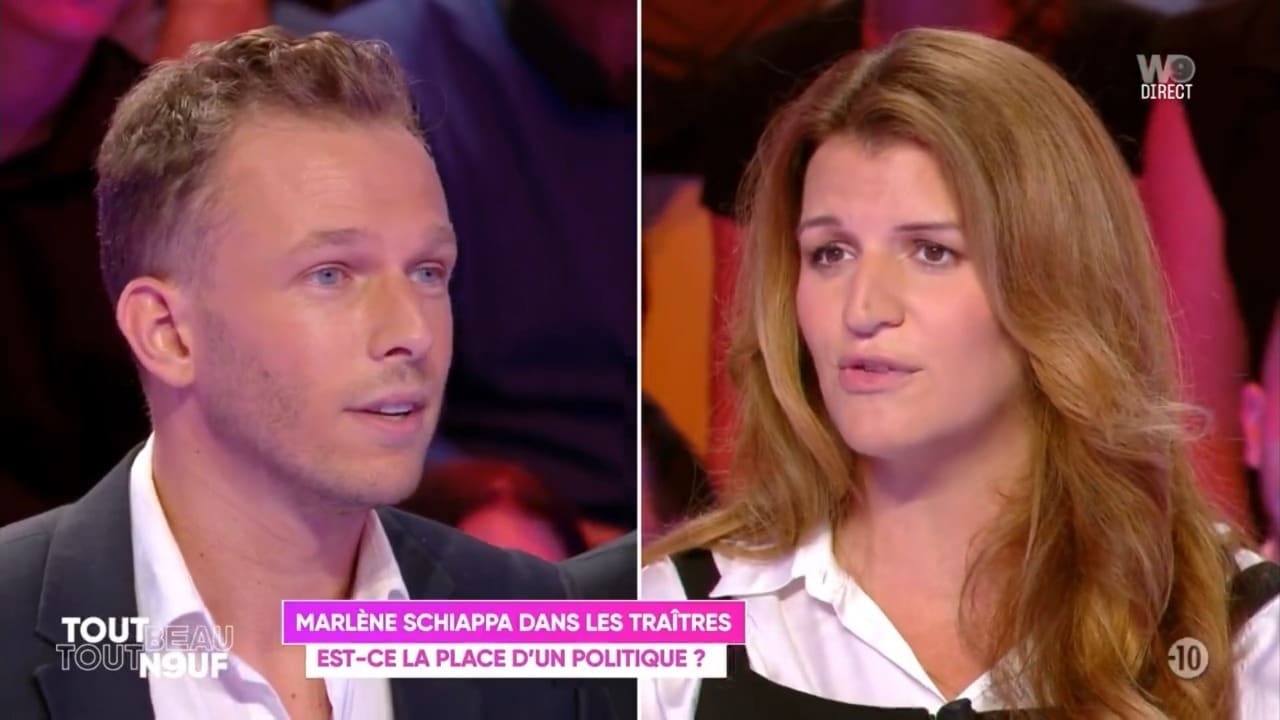 Tu fais mal à la politique en participant à cette émission : Damien Canivez tacle Marlène Schiappa chez Cyril Hanouna
