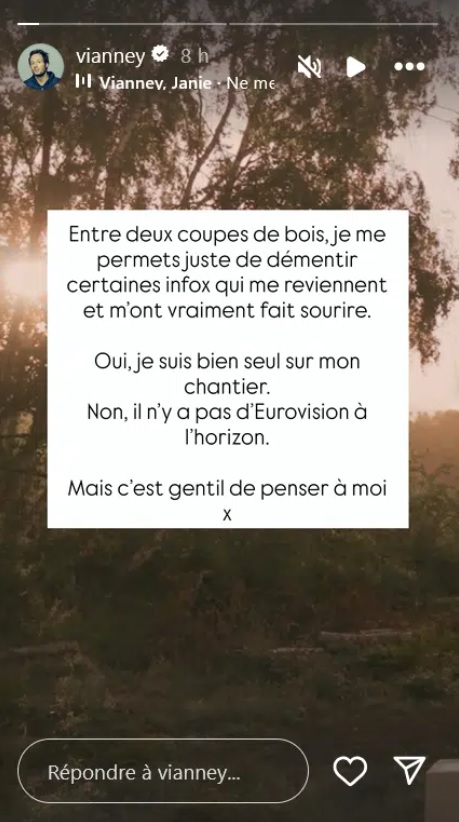 Vianney nouveau directeur de la Star Academy, Eurovision ? Le chanteur fait le point sur ses projets de rentrée