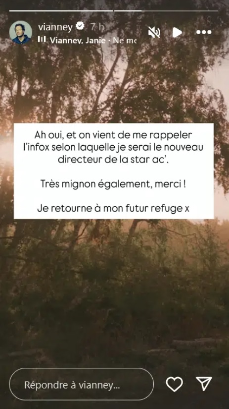 Vianney nouveau directeur de la Star Academy, Eurovision ? Le chanteur fait le point sur ses projets de rentrée