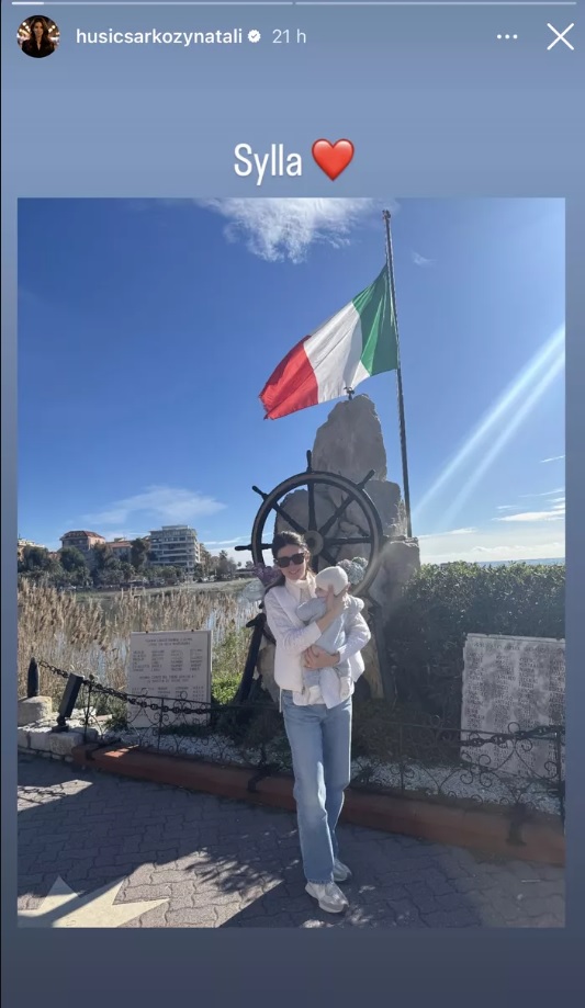 Louis Sarkozy papa&nbsp;: ce nouveau clich&eacute; de son fils Sylla qui fait fondre les internautes