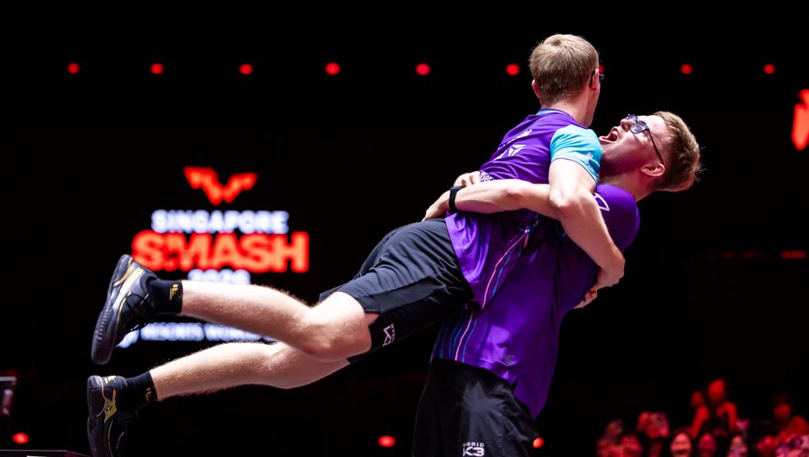 Tennis de table&nbsp;: combien les fr&egrave;res Lebrun ont-ils gagn&eacute; apr&egrave;s leur sacre au Grand Smash de Singapour&nbsp;?