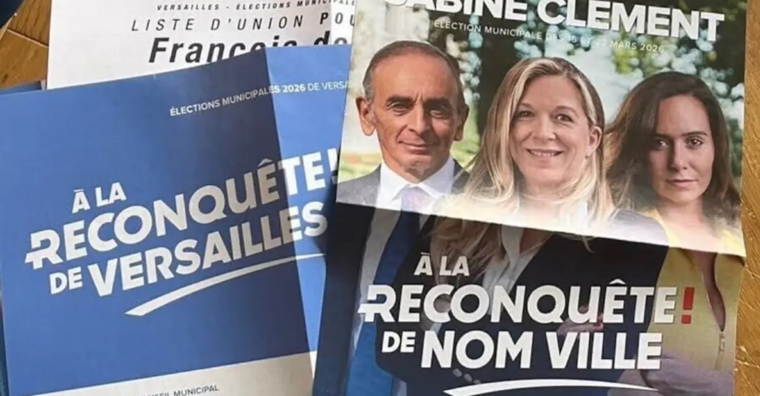 Nom Ville sur ses tracts&nbsp;: la boulette qui embarrasse Reconqu&ecirc;te &agrave; Versailles