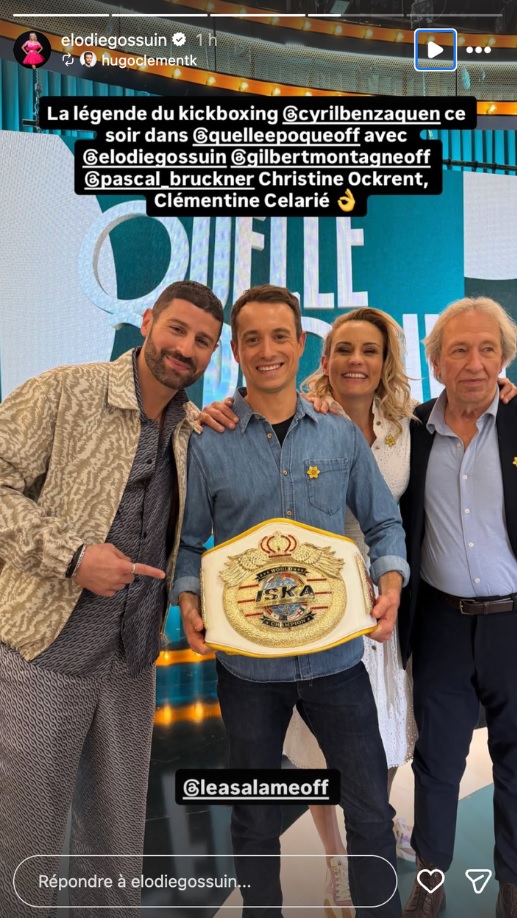 Apr&egrave;s la peur des missiles &agrave; Duba&iuml;, &Eacute;lodie Gossuin r&eacute;appara&icirc;t enfin &agrave; la t&eacute;l&eacute;vision&hellip; et la date est d&eacute;j&agrave; connue