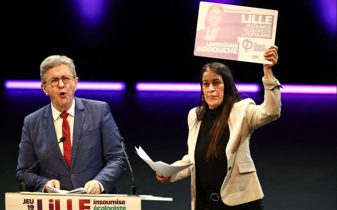 Madame le maire&nbsp;: &agrave; Lille, Jean-Luc M&eacute;lenchon &eacute;lectrise 1 600 personnes et propulse Lahouaria Addouche