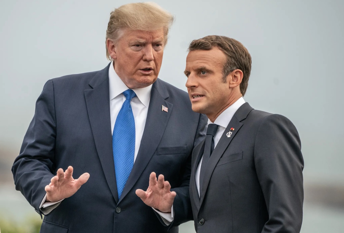 Des ribs &agrave; l&rsquo;&Eacute;lys&eacute;e&nbsp;: comment Emmanuel Macron a d&ucirc; adapter son d&icirc;ner pour satisfaire Donald Trump