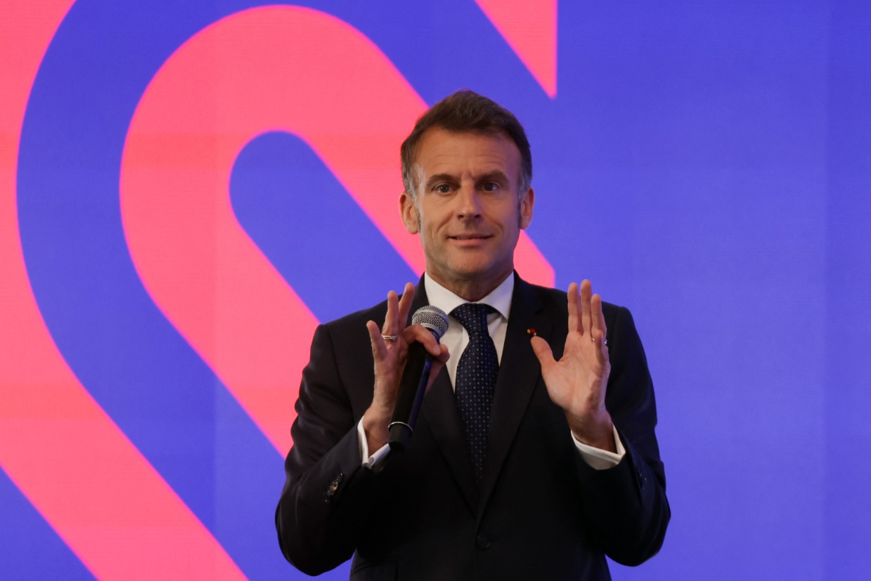 Nous sommes l&agrave; o&ugrave; vous savez que nous irons&nbsp;: au Japon, Emmanuel Macron joue la carte de la stabilit&eacute; face aux doutes