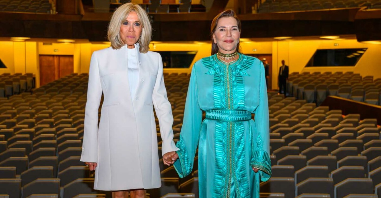 Derri&egrave;re cette soir&eacute;e &agrave; Rabat, ce lieu impressionnant o&ugrave; Brigitte Macron &eacute;tait invit&eacute;e fascine