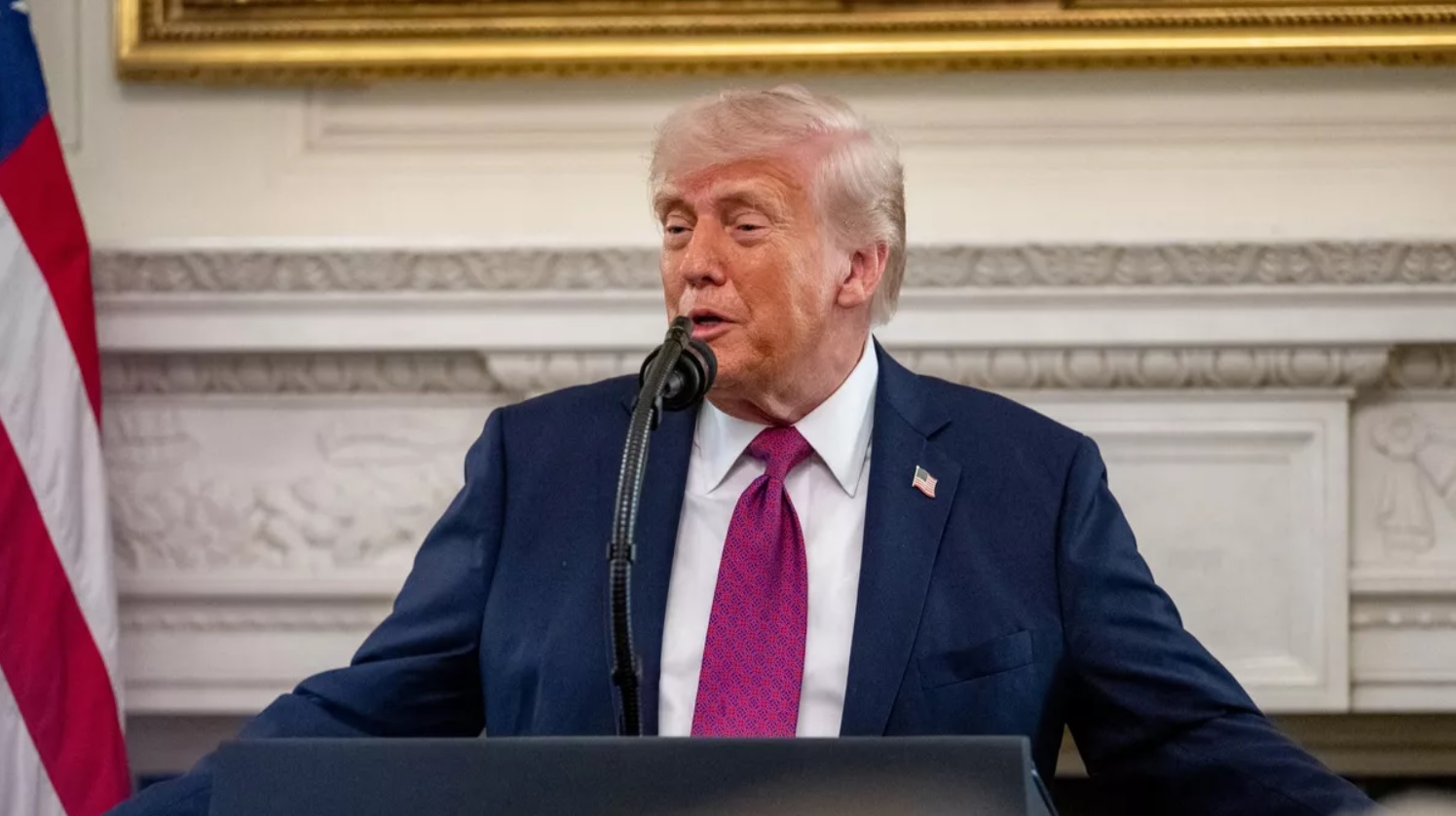 Donald Trump&nbsp;: Je vais avoir un b&eacute;b&eacute; d&rsquo;une minute &agrave; l&rsquo;autre, cette annonce surprise &agrave; la Maison-Blanche qui intervient dans un contexte tr&egrave;s tendu