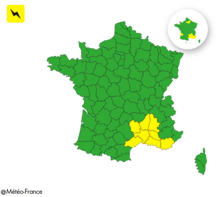 22 mars Vigilance orage