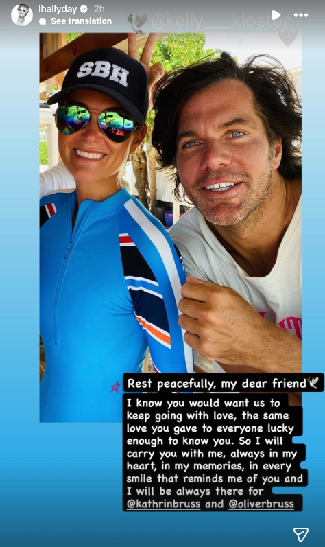 Laeticia Hallyday en deuil : la disparition brutale de son ami Kelly bouleverse Saint-Barthélemy