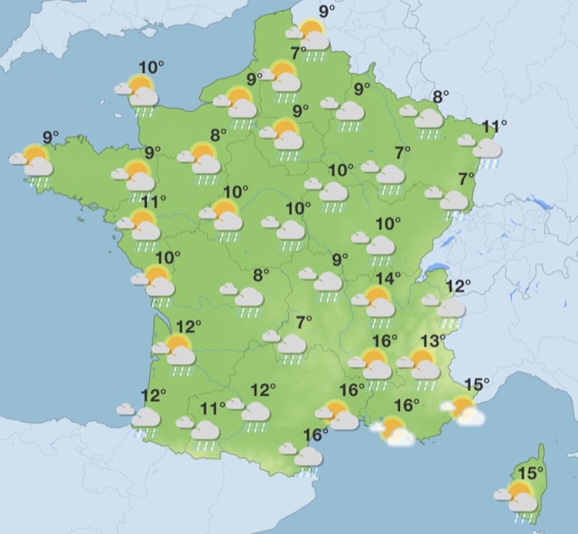 Météo semaine prochaine : chute des température et retour de la pluie, prévisions jour par jour du 23 au 29 mars en France