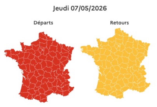Pont du 8 mai&nbsp;: le cr&eacute;neau &agrave; viser pour &eacute;viter le pire sur la route