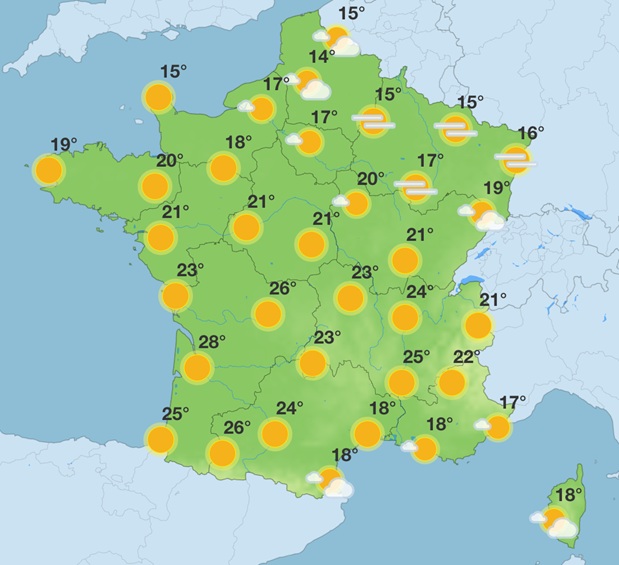 Météo : une semaine presque estivale, mais ce retournement va tout changer dès jeudi