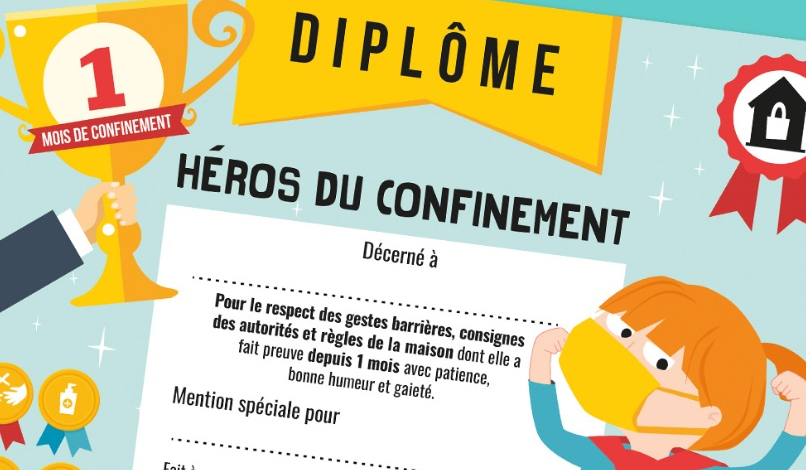 Diplôme Gratuit A Personnaliser - Diplome Humoristique ...